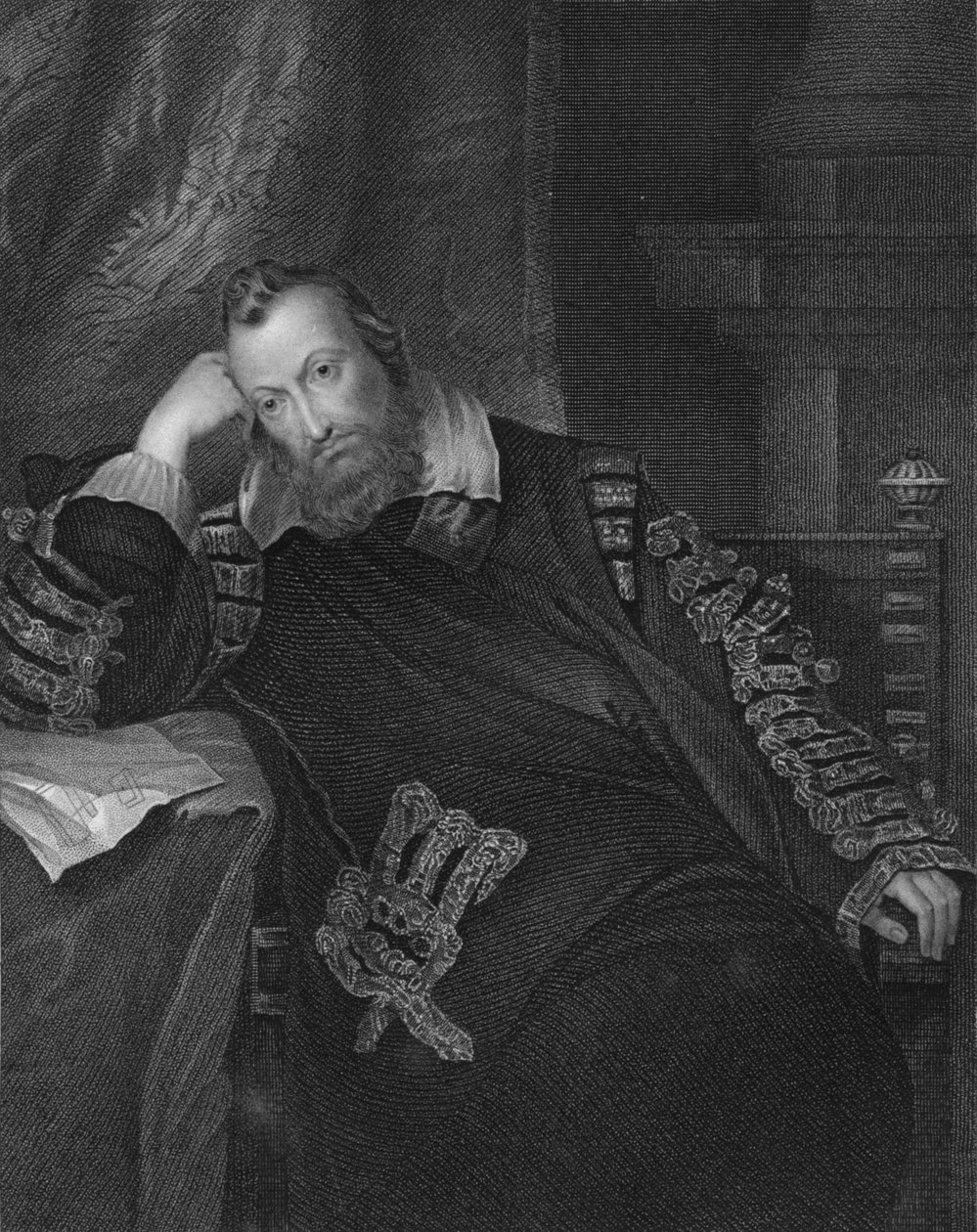 Henry Percy, jarl af Northumberland, begyndelsen af midten af det 19. århundrede. af John Cochran