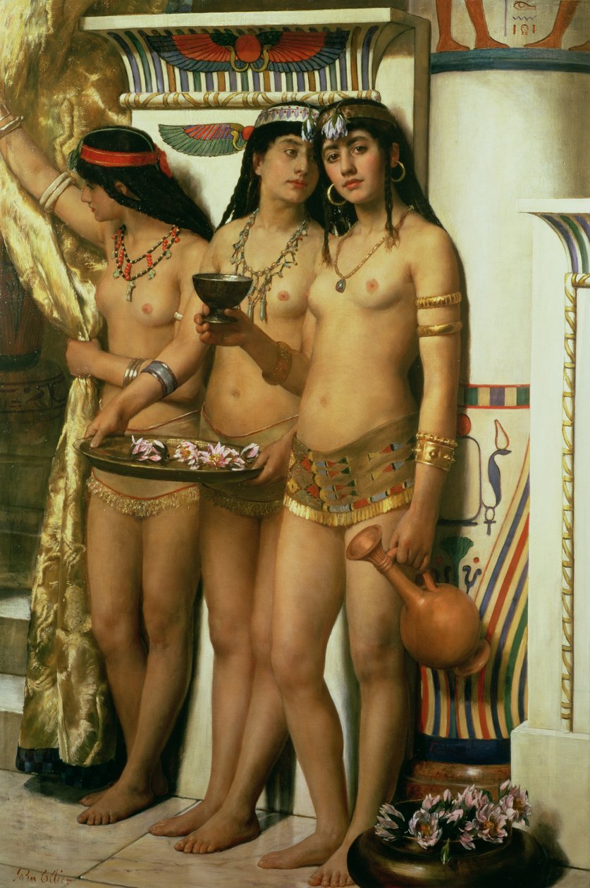 Faraos tjenestepiger af John Collier