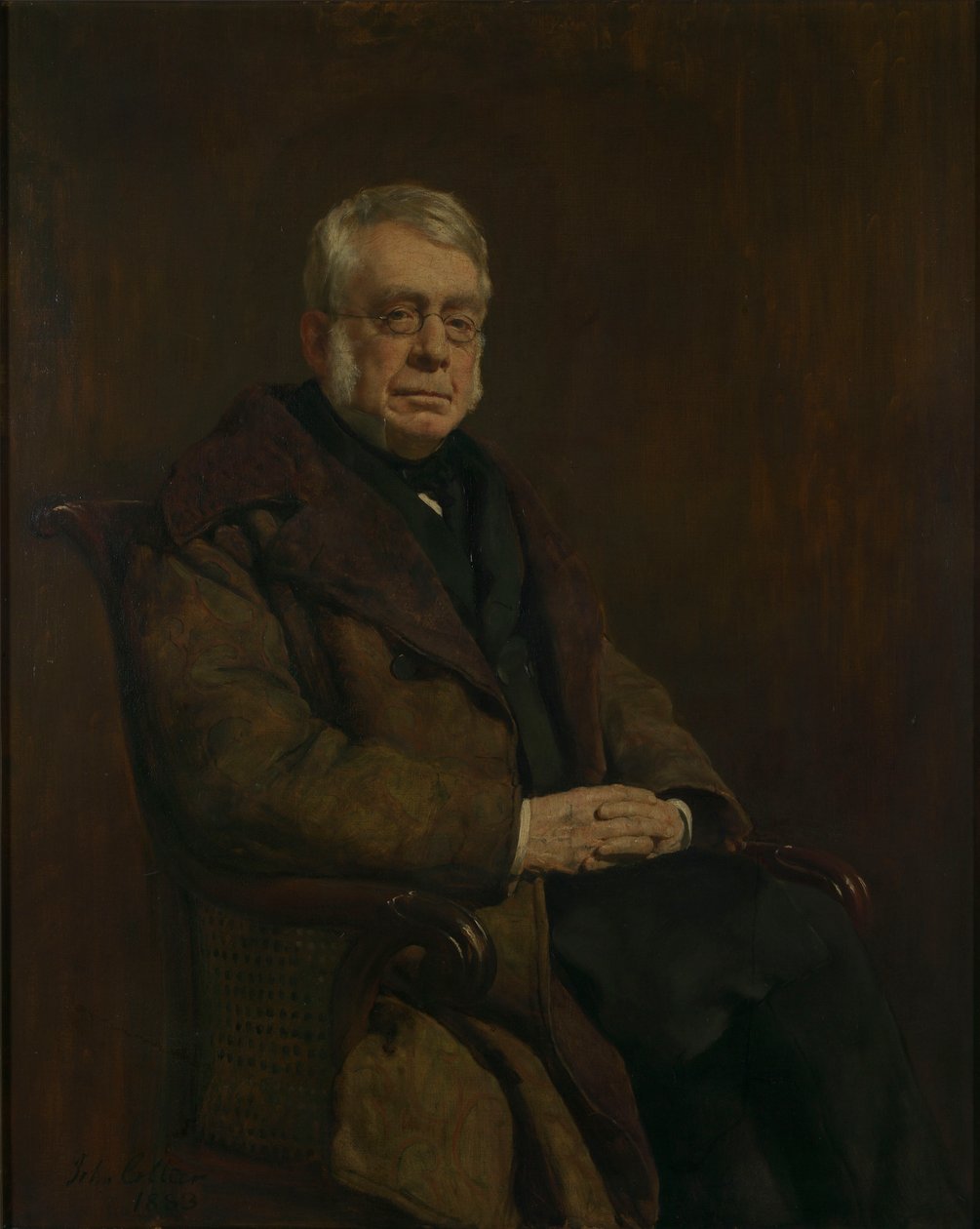 Portræt af Sir George Biddell Airy af John Collier