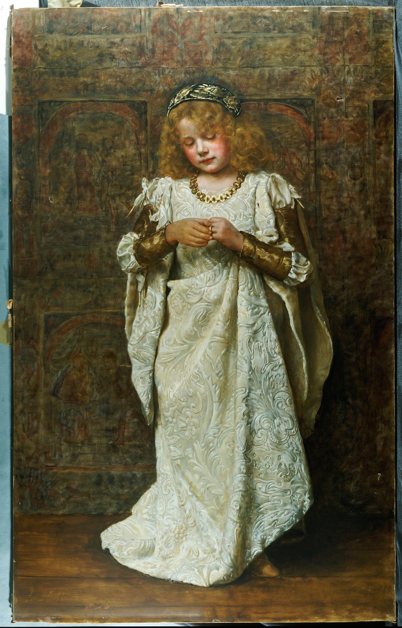 Barnebruden, 1883 af John Collier
