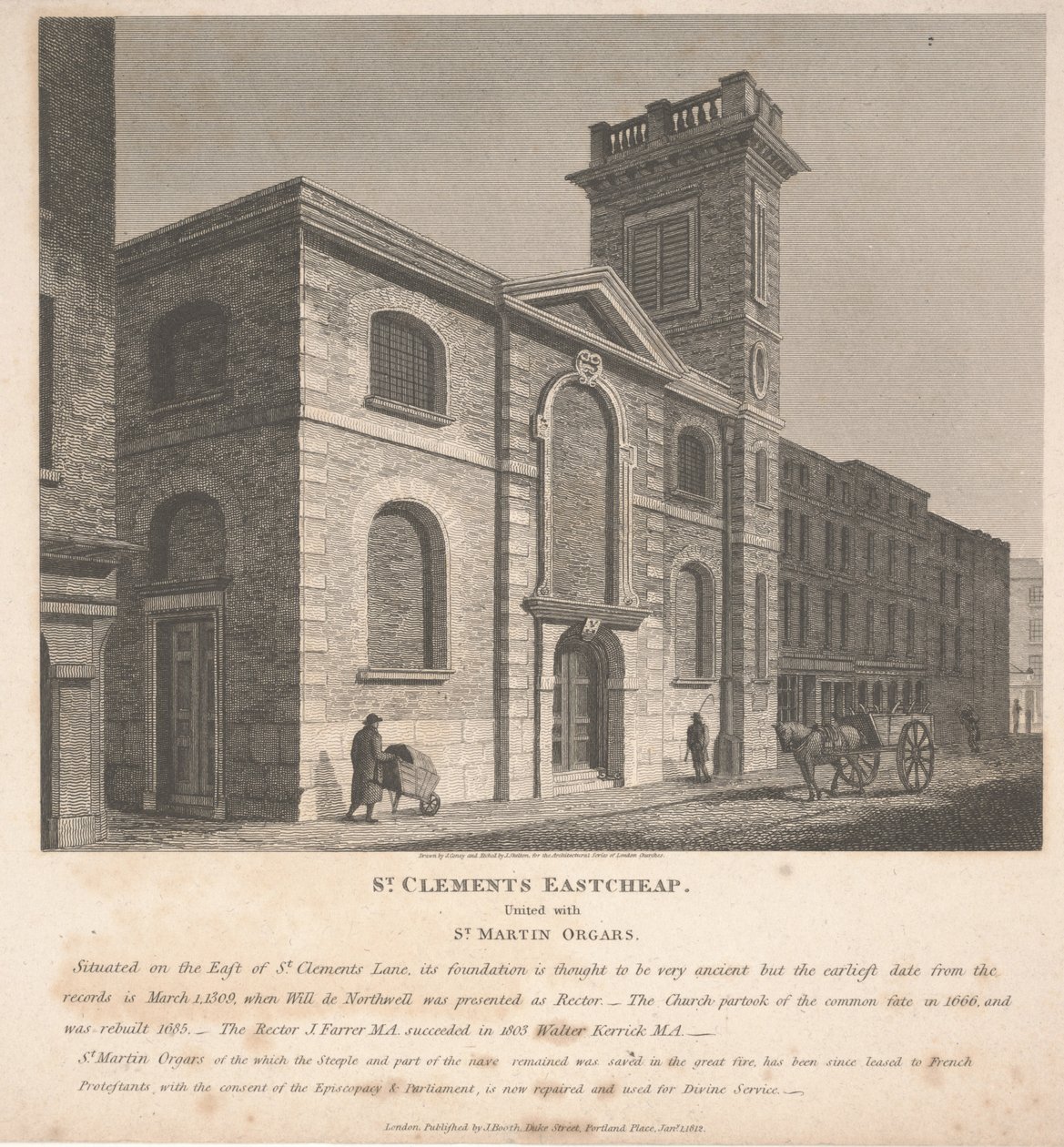St. Clements Eastcheap af John Coney