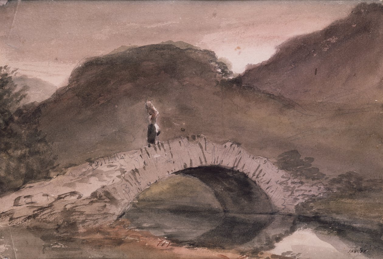 En bro ved Borrowdale af John Constable