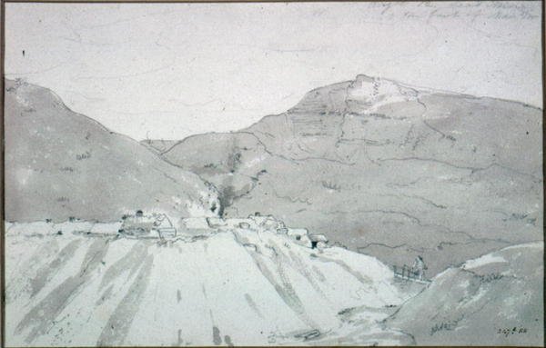 En blymine ved foden af Mam Tor af John Constable