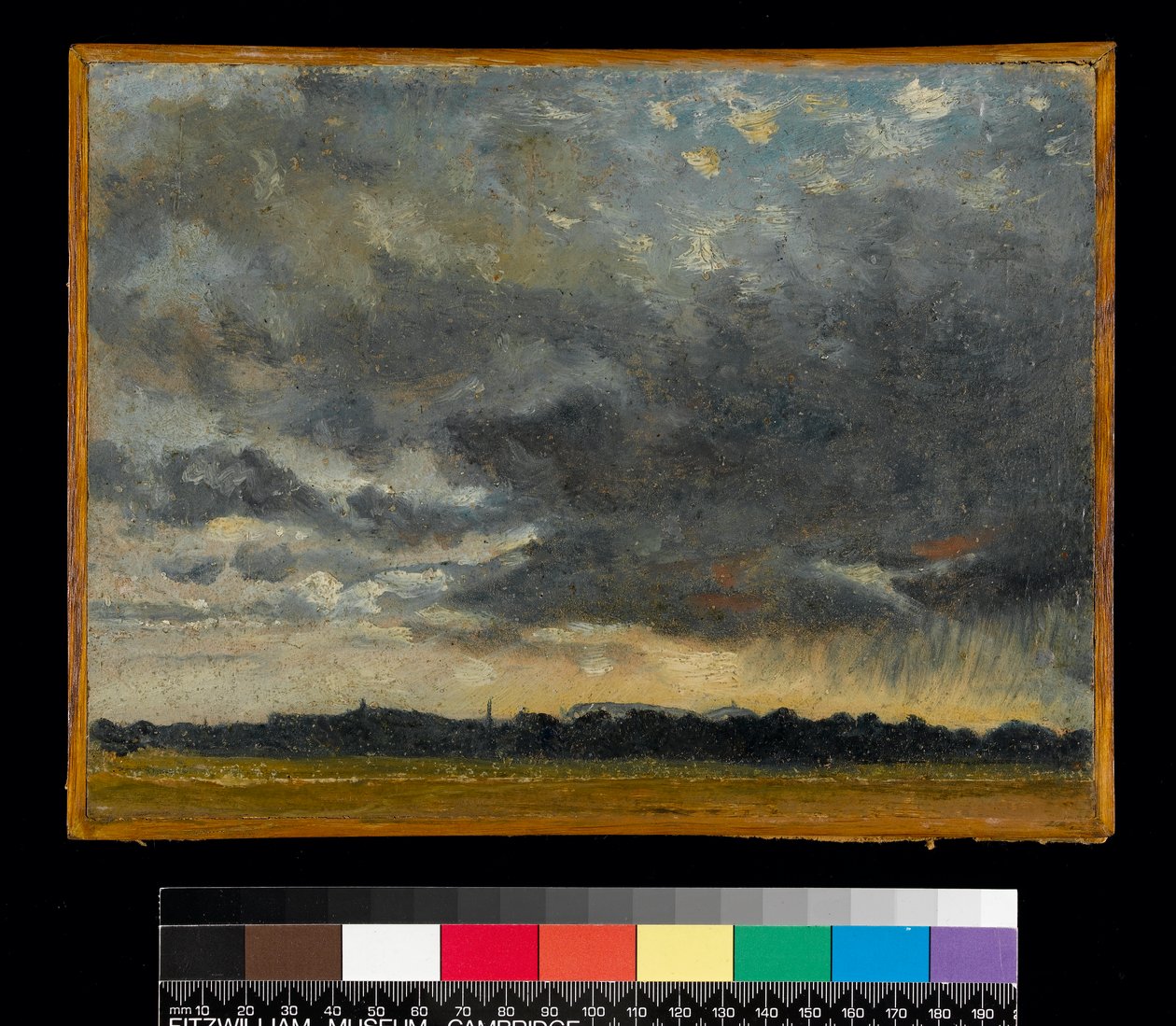 Ved Hampstead, ser mod Harrow, før 1837 af John Constable