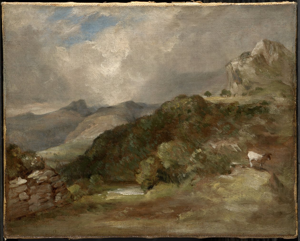 Bow Fell, Cumberland af John Constable
