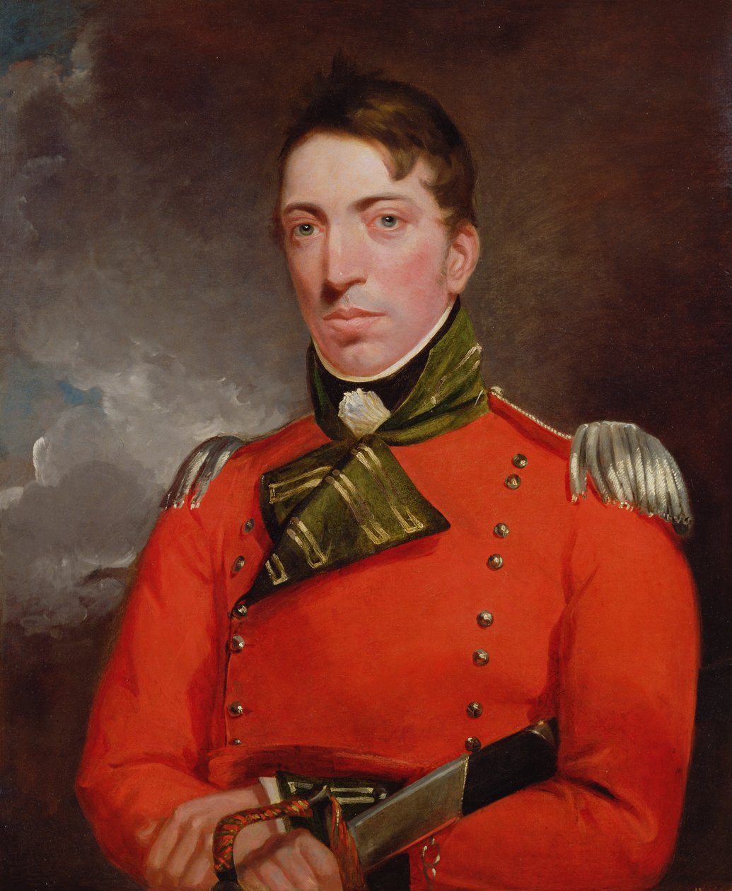 Kaptajn Richard Gubbins, ca. 1804-05 (olie på lærred) af John Constable