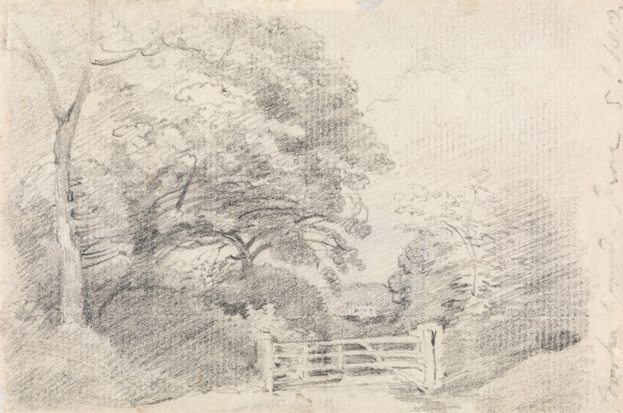 Coombe Wood af John Constable