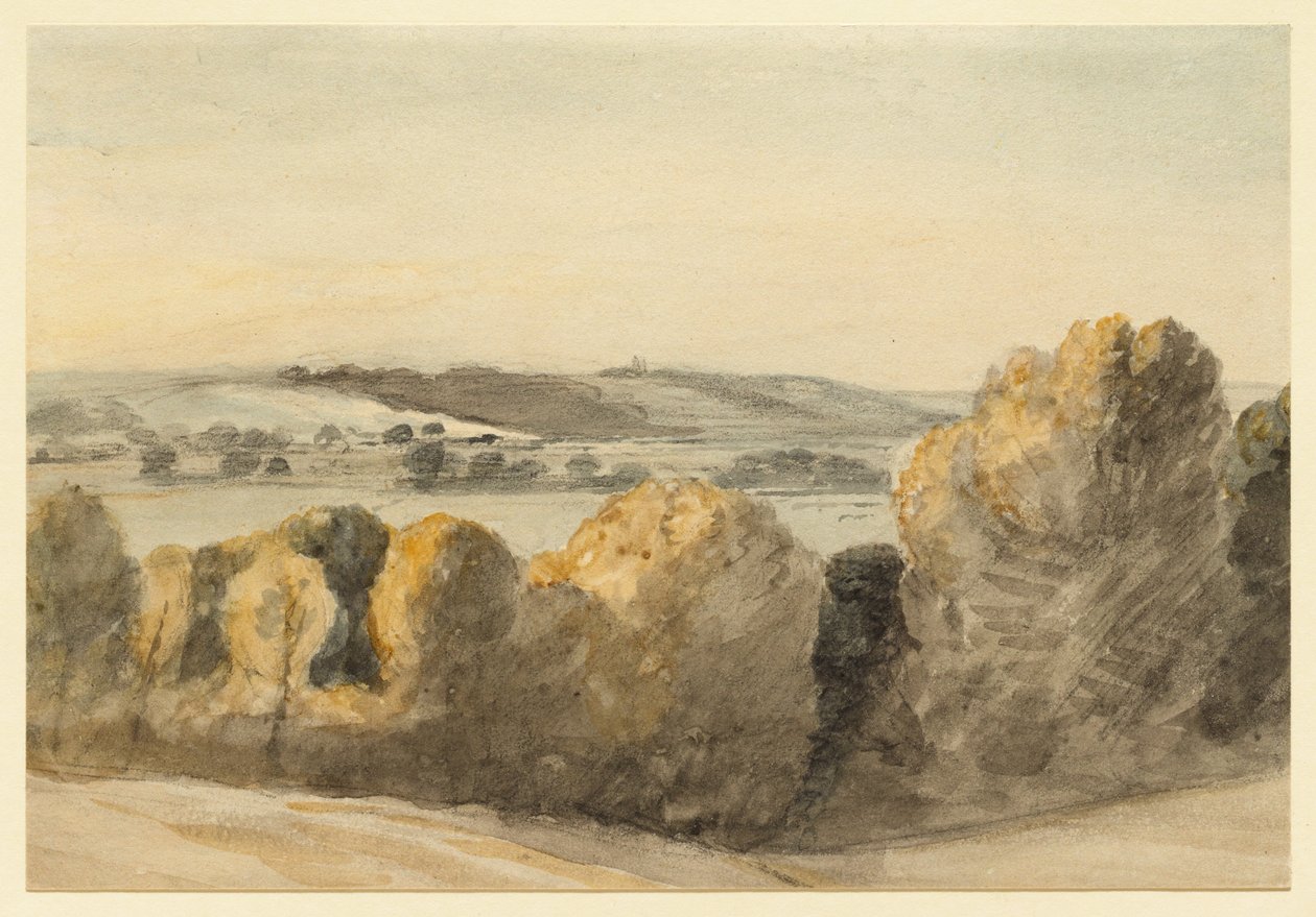 Dedham-dalen af John Constable