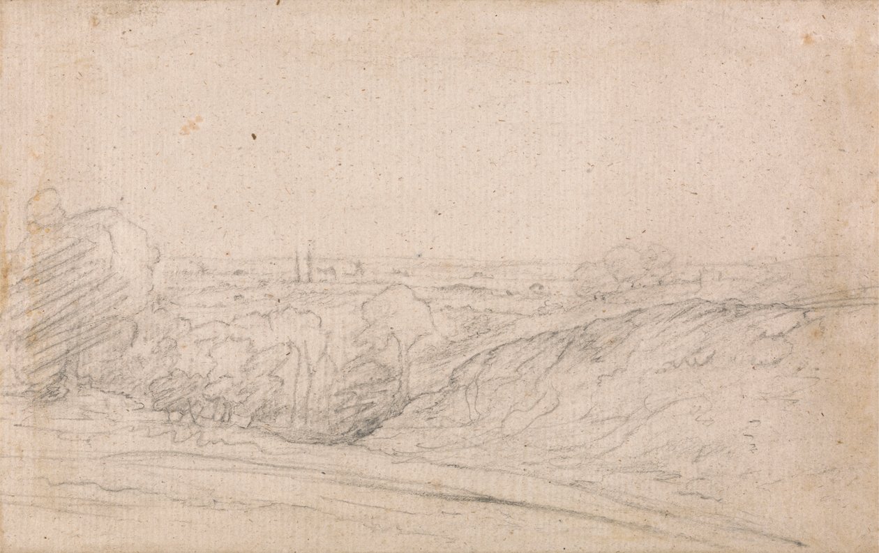 Dedham Vale fra Langham af John Constable