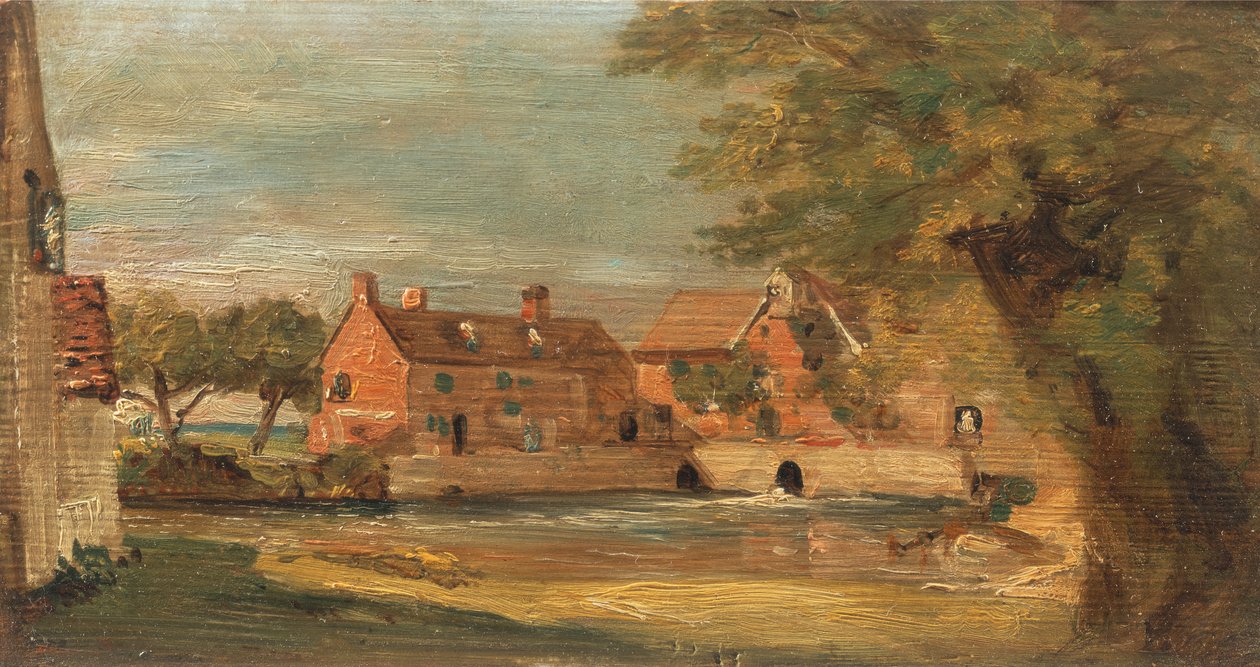 Flatford Mill, mellem 1810 og 1811. af John Constable