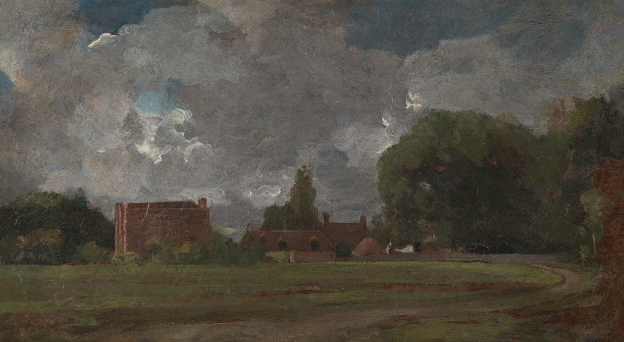 Golding Konstabels Hus, Østre Bergholt: Kunstnerens fødested af John Constable
