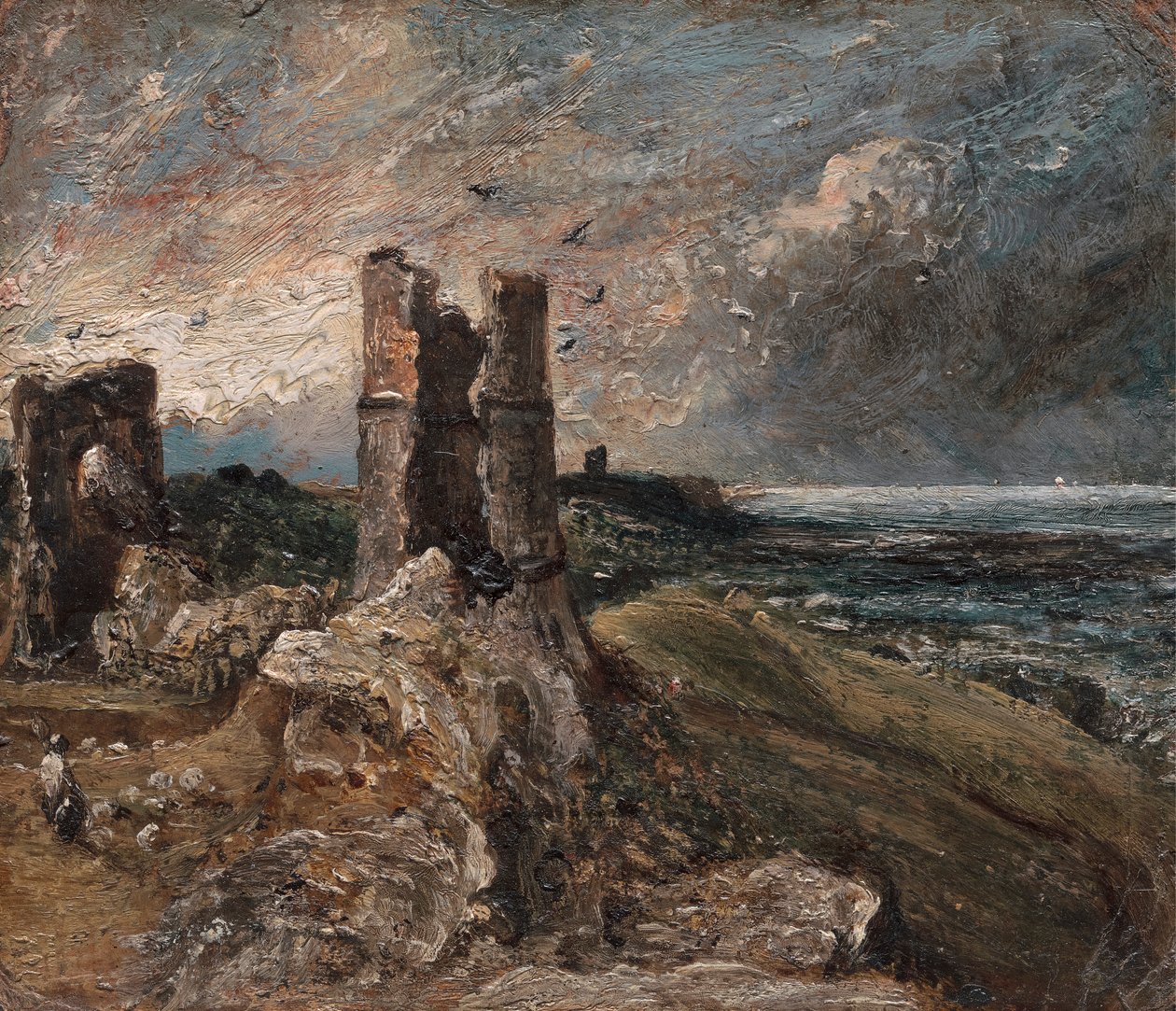 Hadleigh Castle af John Constable