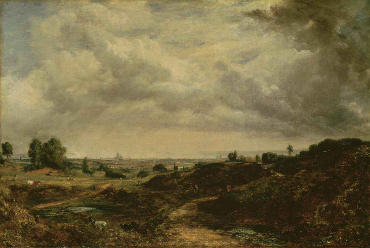 Hampstead Heath (olie på lærred) af John Constable