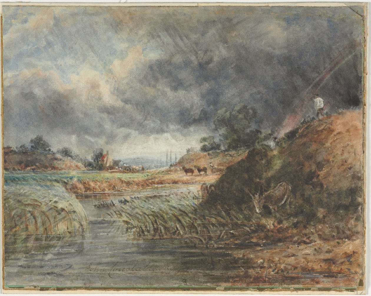 Hampstead Heath af John Constable
