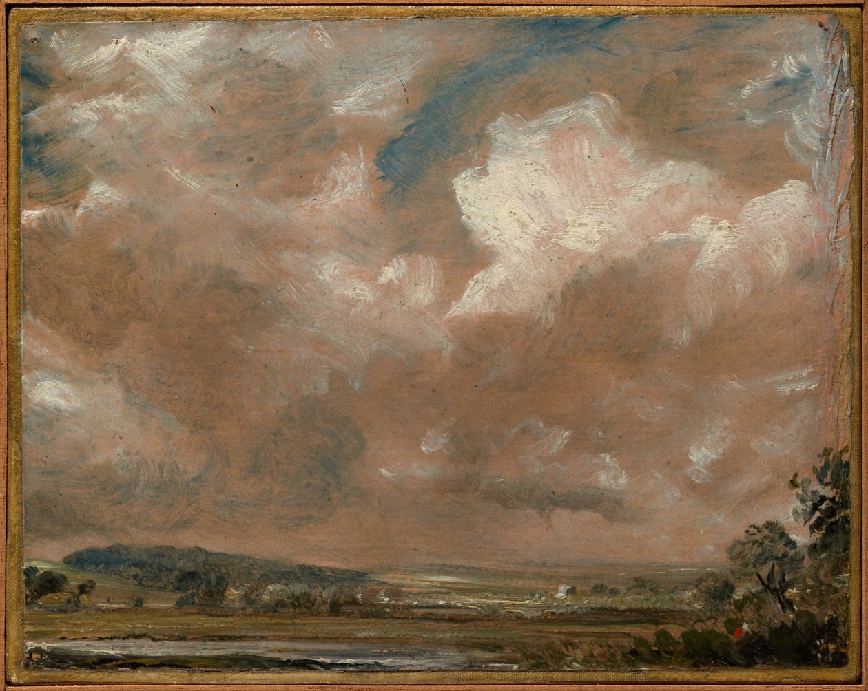Harnham Ridge, Salisbury af John Constable