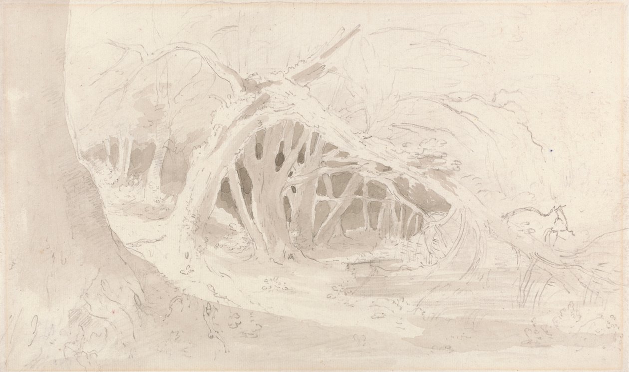 Helmingham: The Silent Pool af John Constable