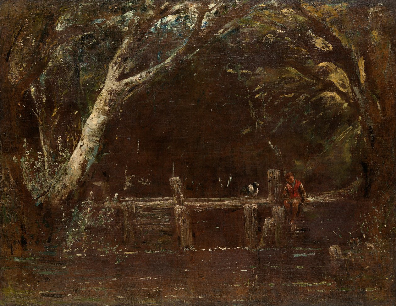 Landskab (Låsen) af John Constable