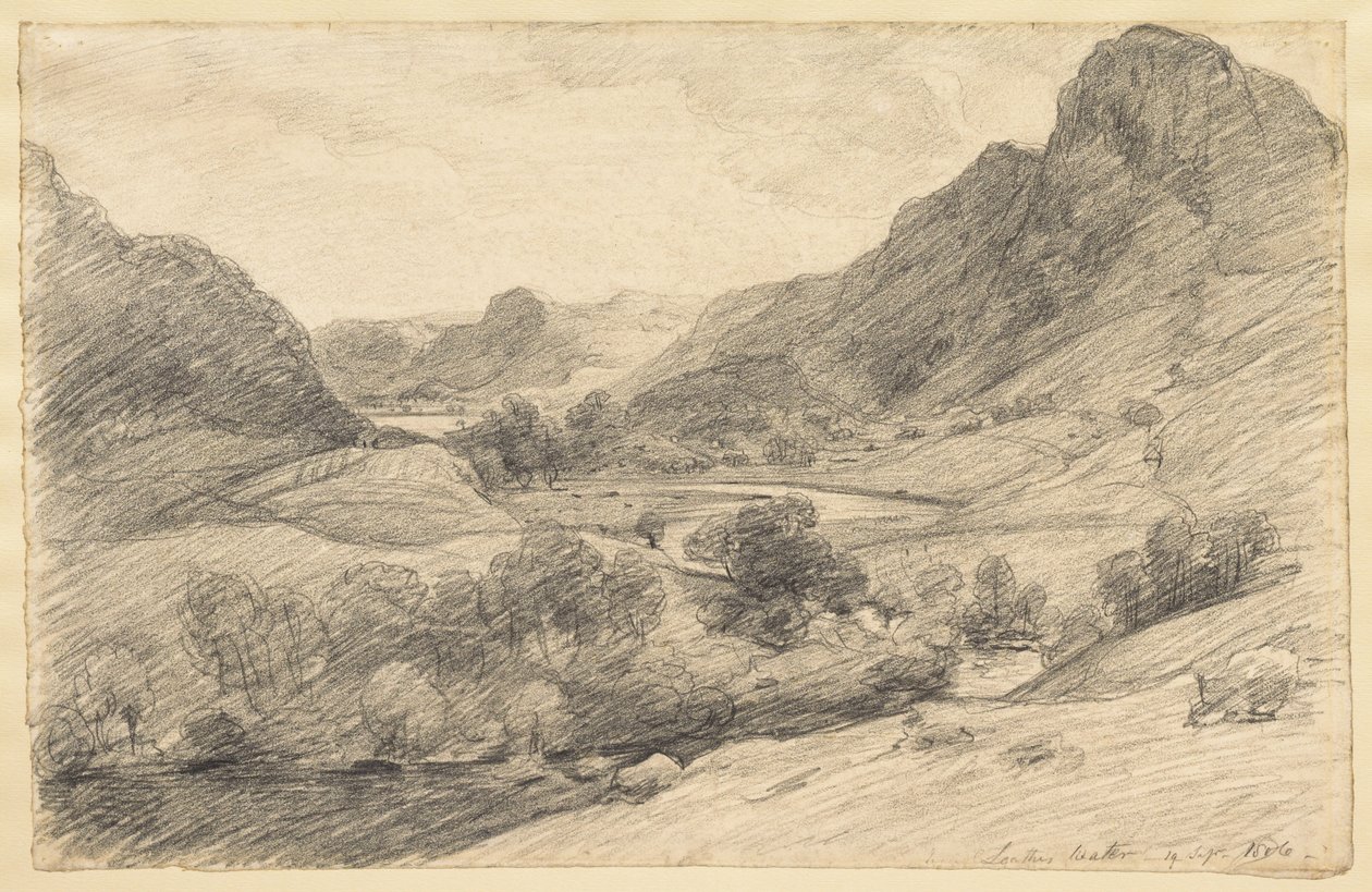Leathes Water (Thirlmere) af John Constable