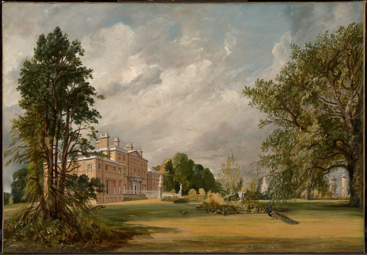 Malvern Hall af John Constable