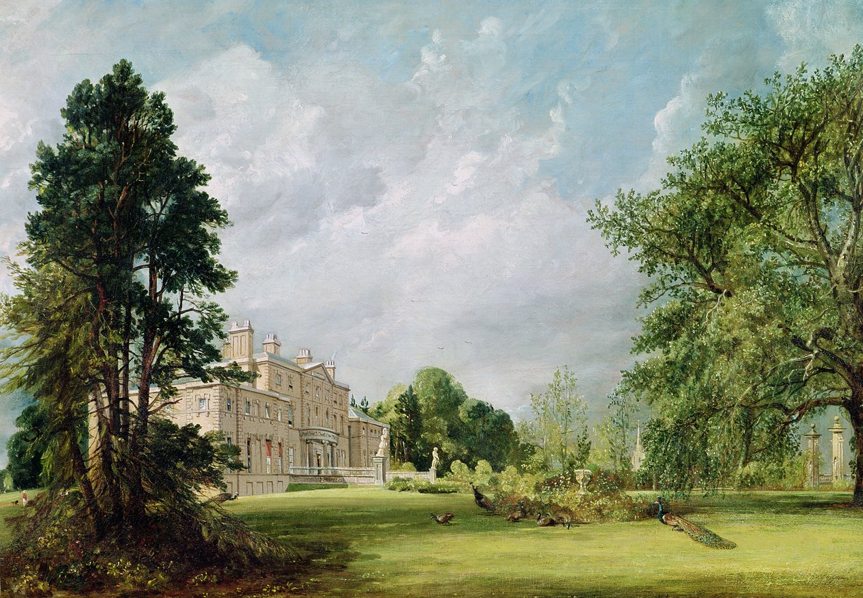 Malvern Hall, Warwickshire, 1821 af John Constable