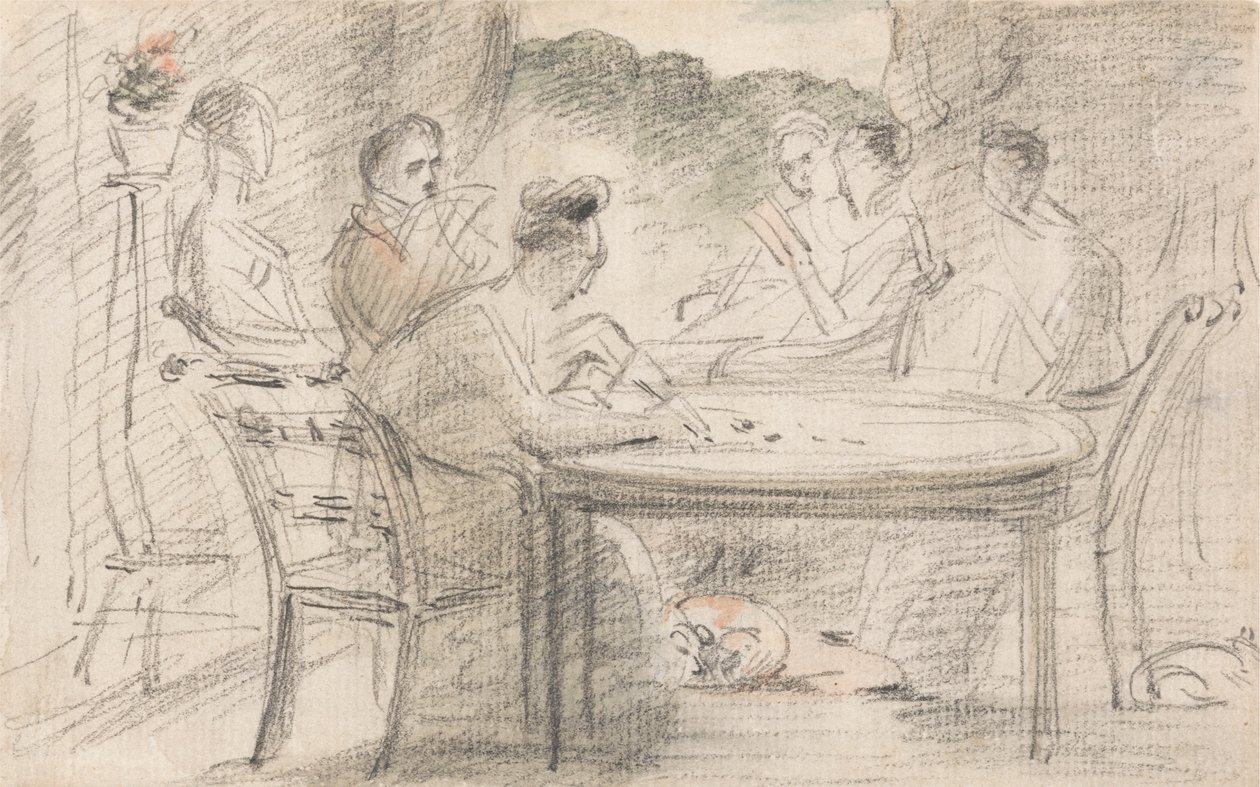Mr. Hobson fra Markfield og familie af John Constable