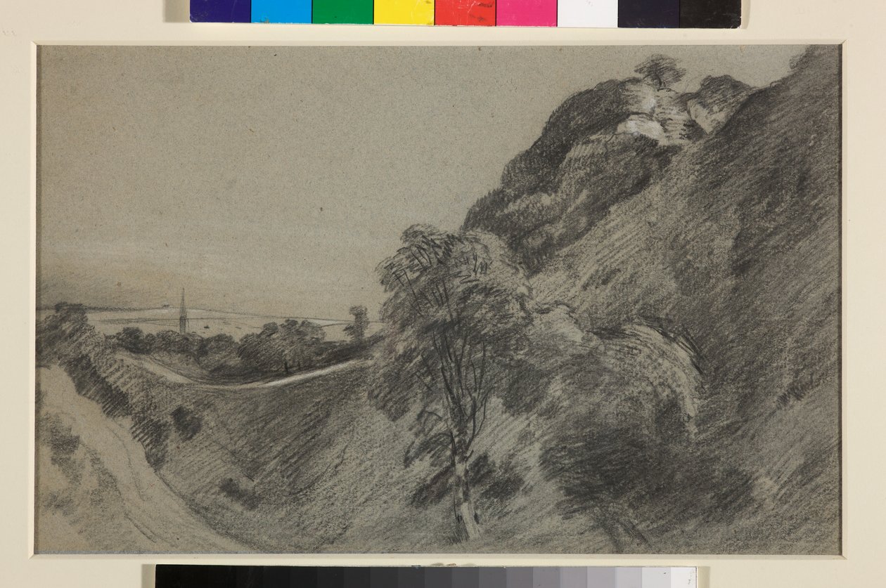 Gamle Sarum af John Constable
