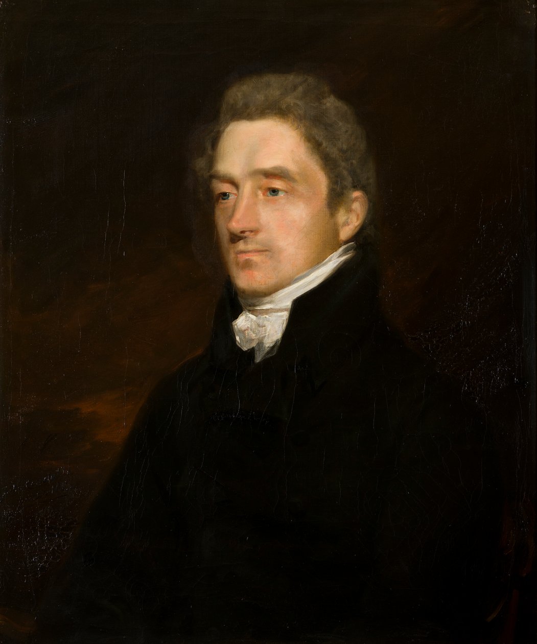 Portræt af Hon. og pastor George Bridgeman, ca. 1800-32 (olie på lærred) af John Constable