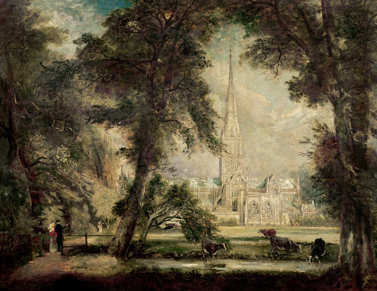 Salisbury-katedralen fra Bishop