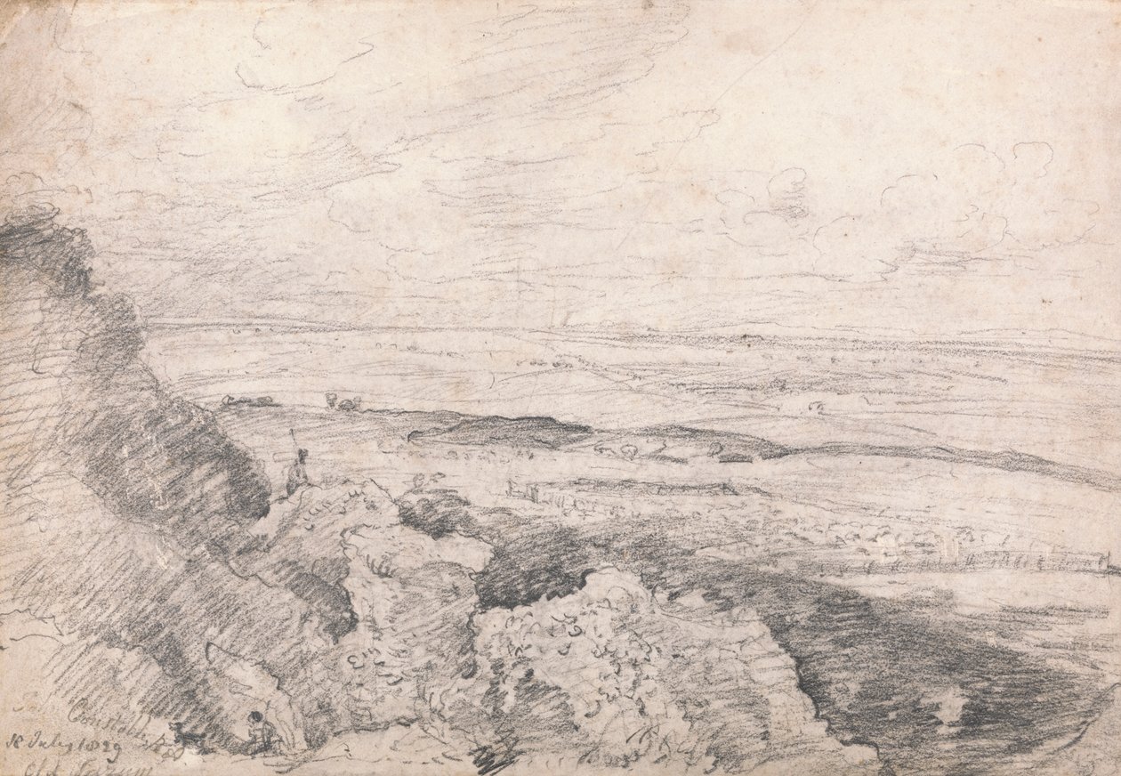 Salisbury Plain fra Old Sarum af John Constable
