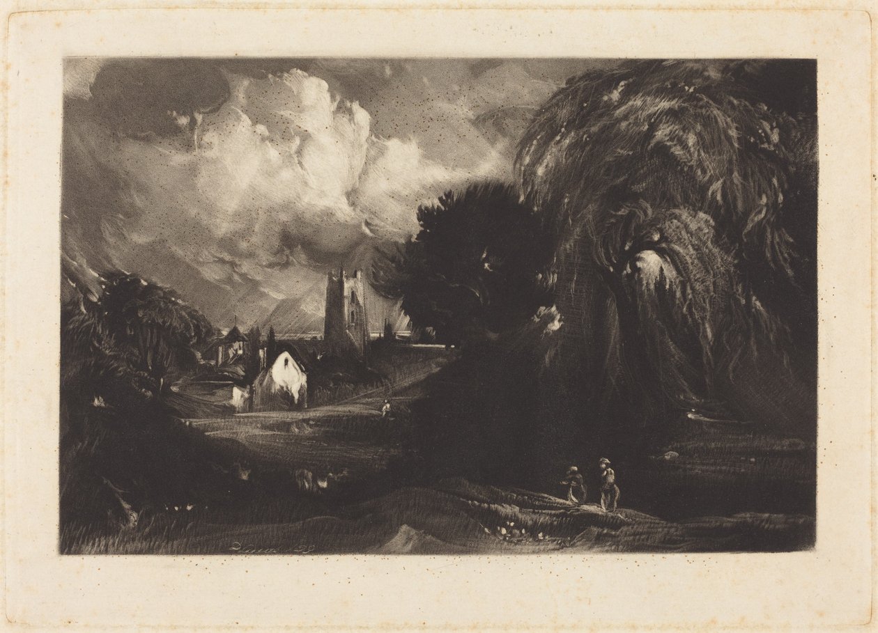 Stoke-by-Neyland af John Constable