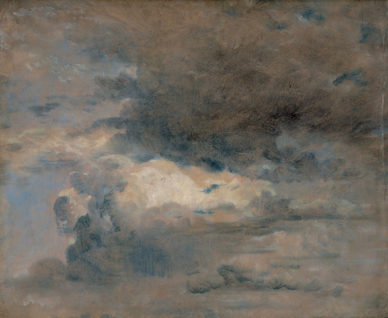Study of Clouds - Aften, 31. august 1822. af John Constable