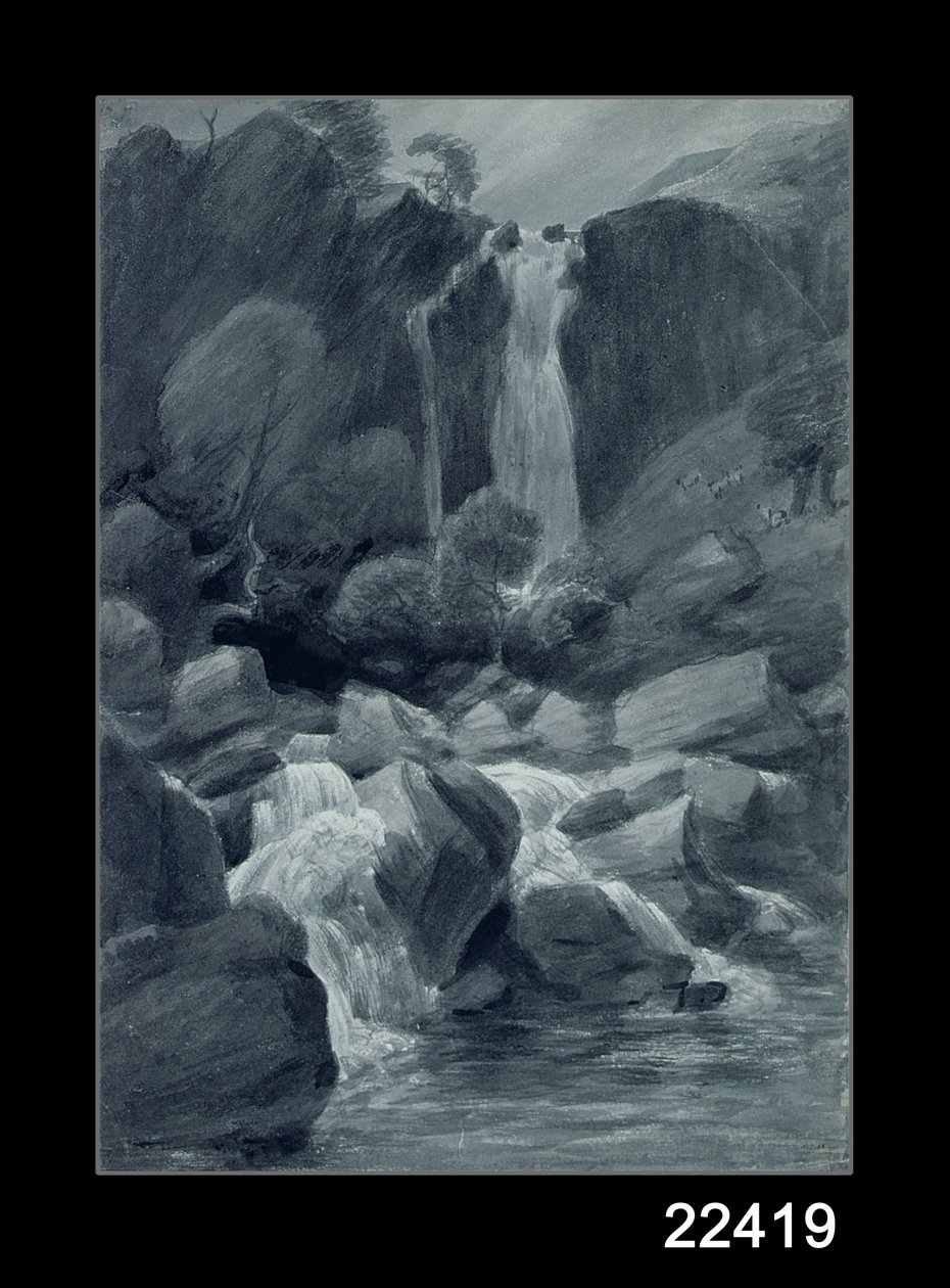 Taylor Ghyll, Sty Head, Borrowdale, 1806 af John Constable
