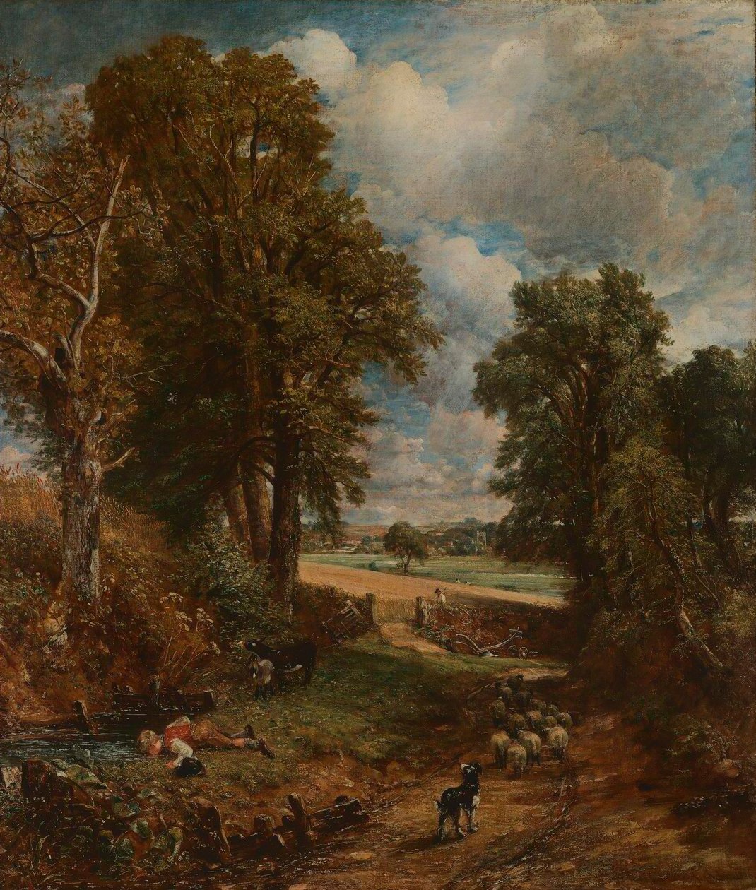 Kornmarken af John Constable