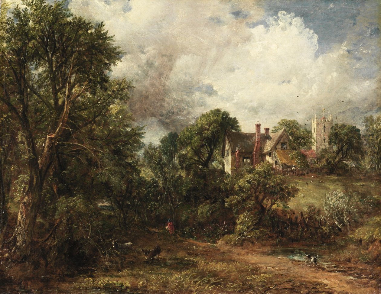 The Glebe Farm af John Constable