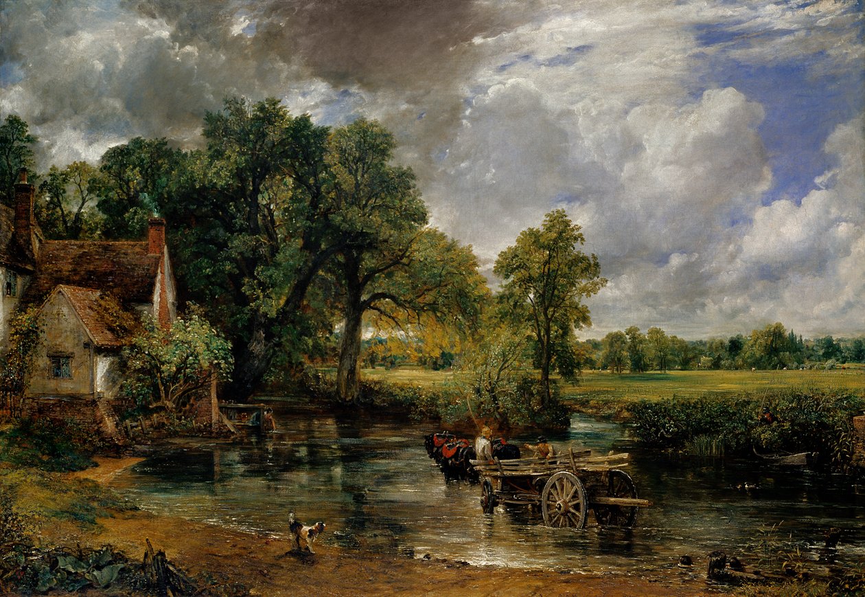 The Hay Wain, 1821 af John Constable