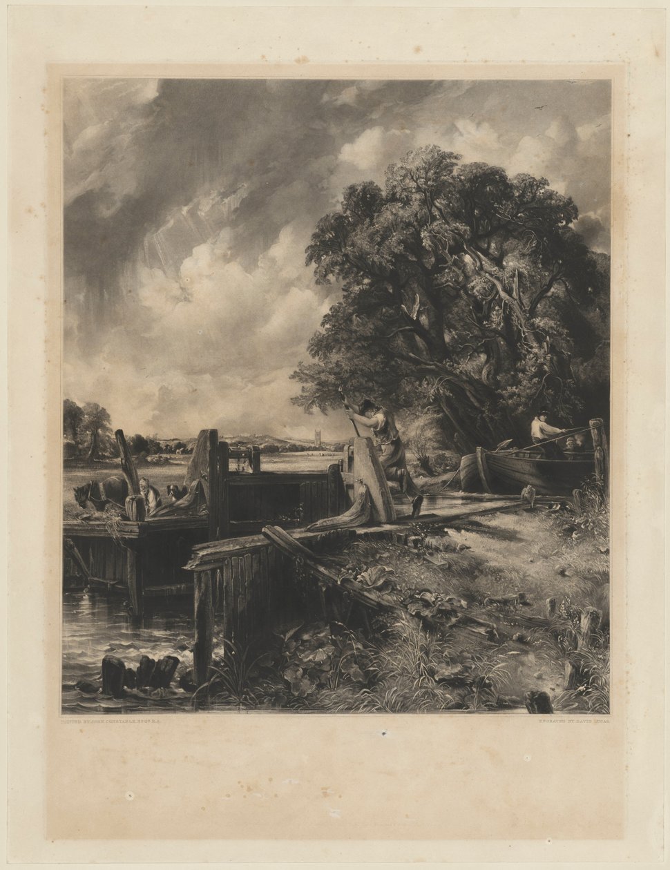Slusen af John Constable