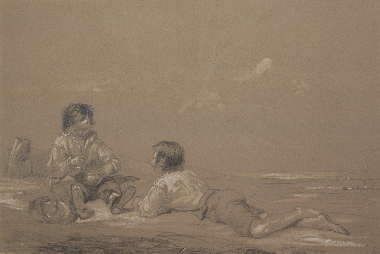 De unge bådebyggere af John Constable
