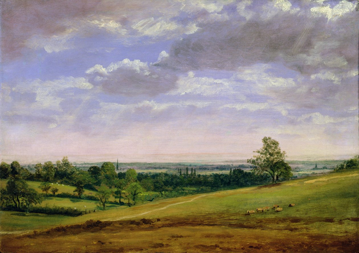Udsigt fra Highgate Hill af John Constable