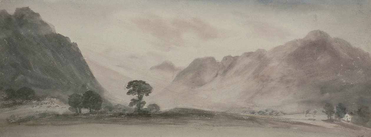 Udsigt i Borrowdale af John Constable