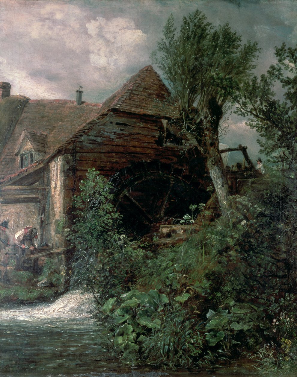 Vandmølle ved Gillingham, Dorset af John Constable