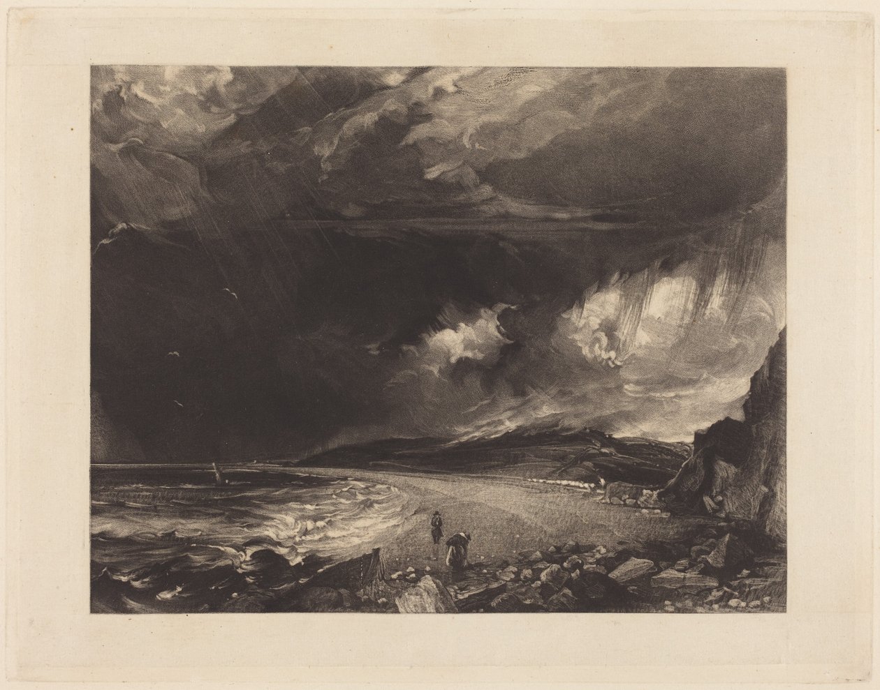 Weymouth Bay af John Constable
