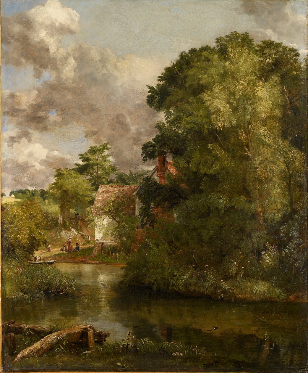 Willy Lotts hus fra Stour The Valley Farm, c1816-1818 af John Constable