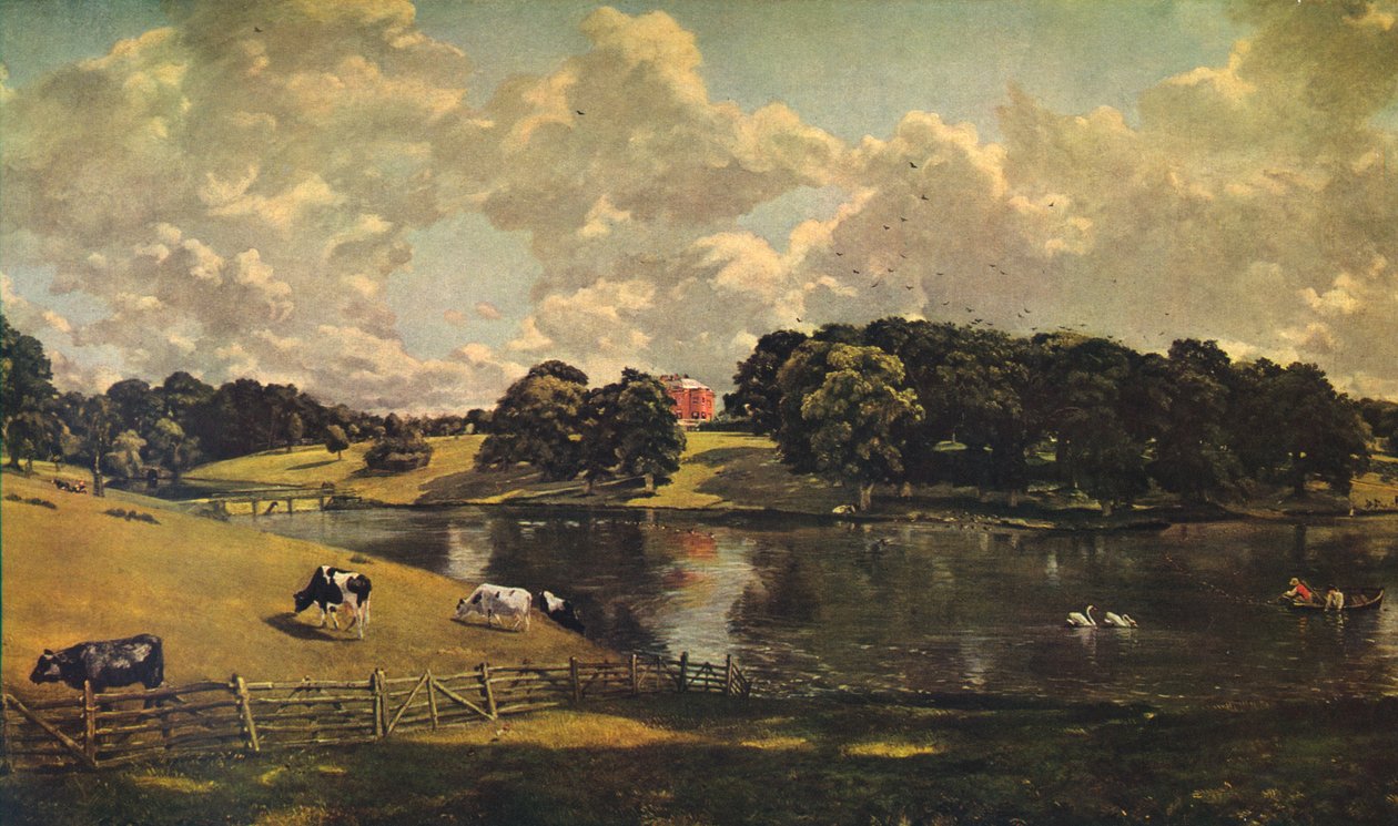 Wivenhoe Park, Essex, 1816 af John Constable