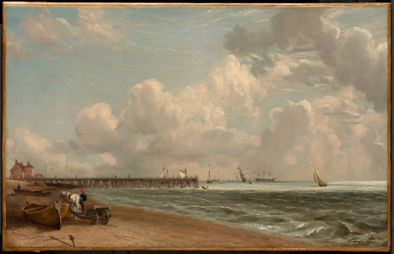 Yarmouth-molen af John Constable