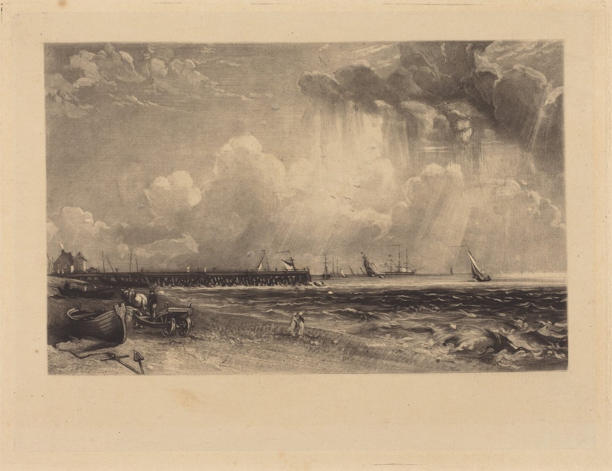 Yarmouth, Norfolk af John Constable