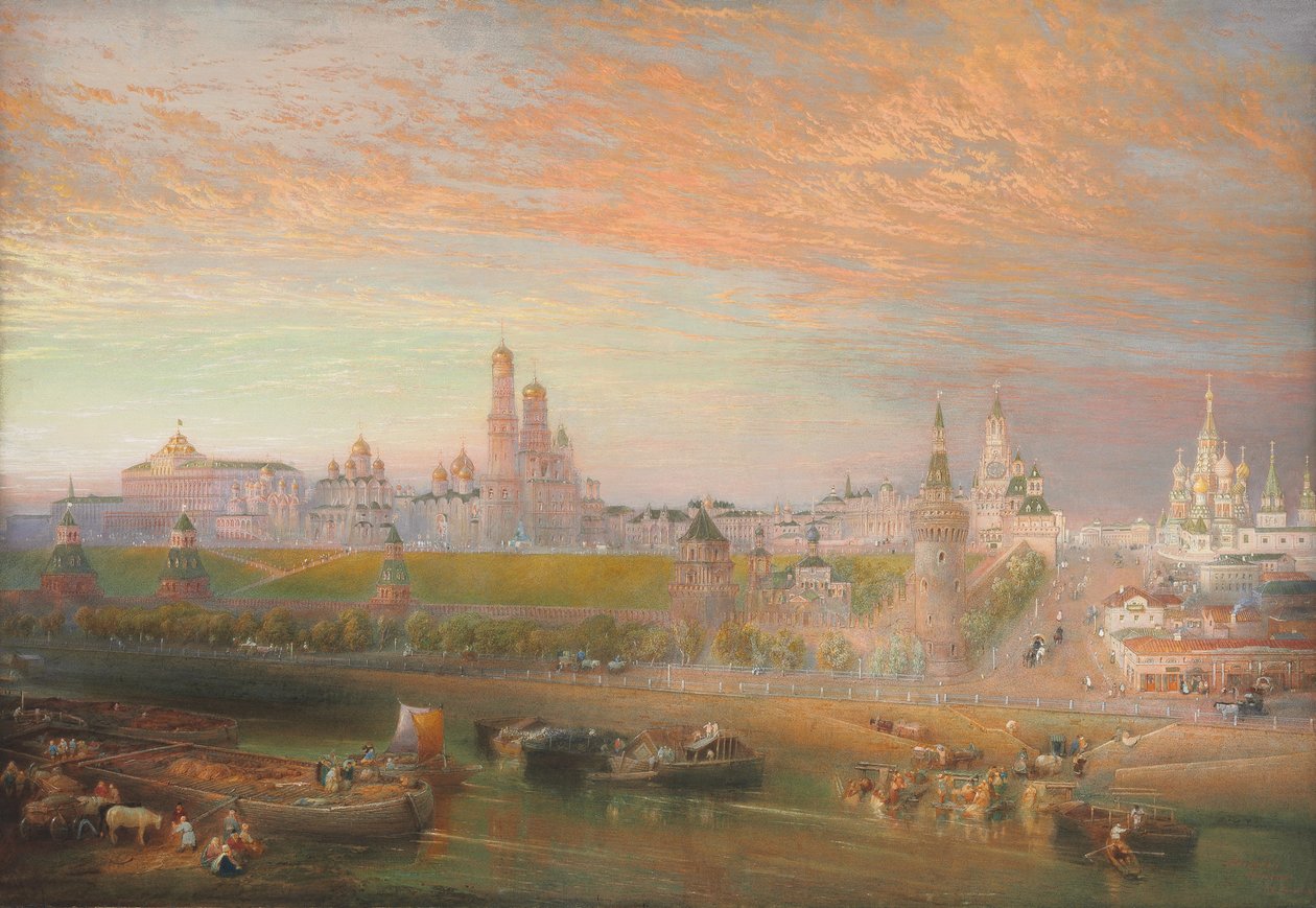 Kreml, Moskva, af John Cooke Bourne