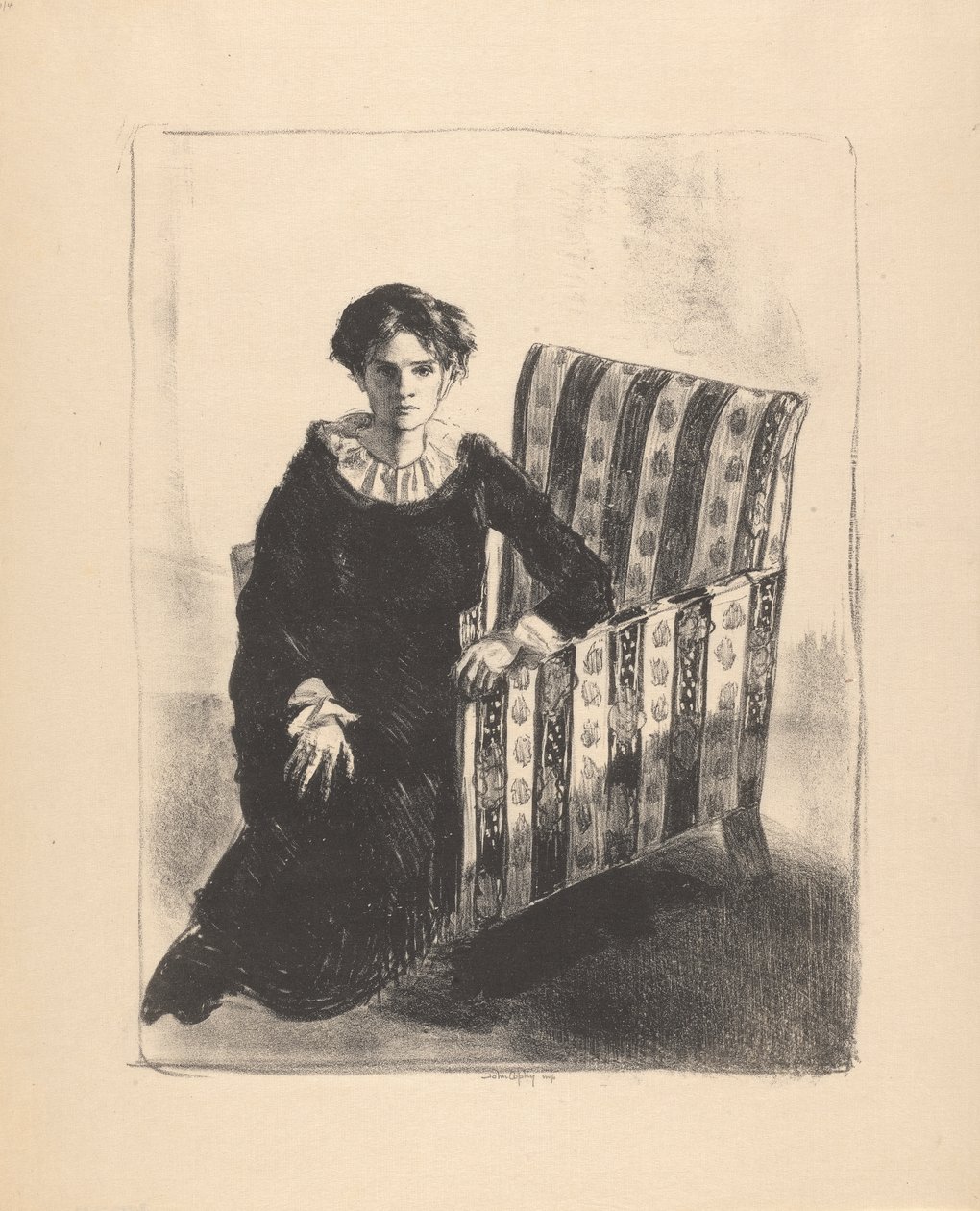 Studie nr. 2: At lytte af John Copley