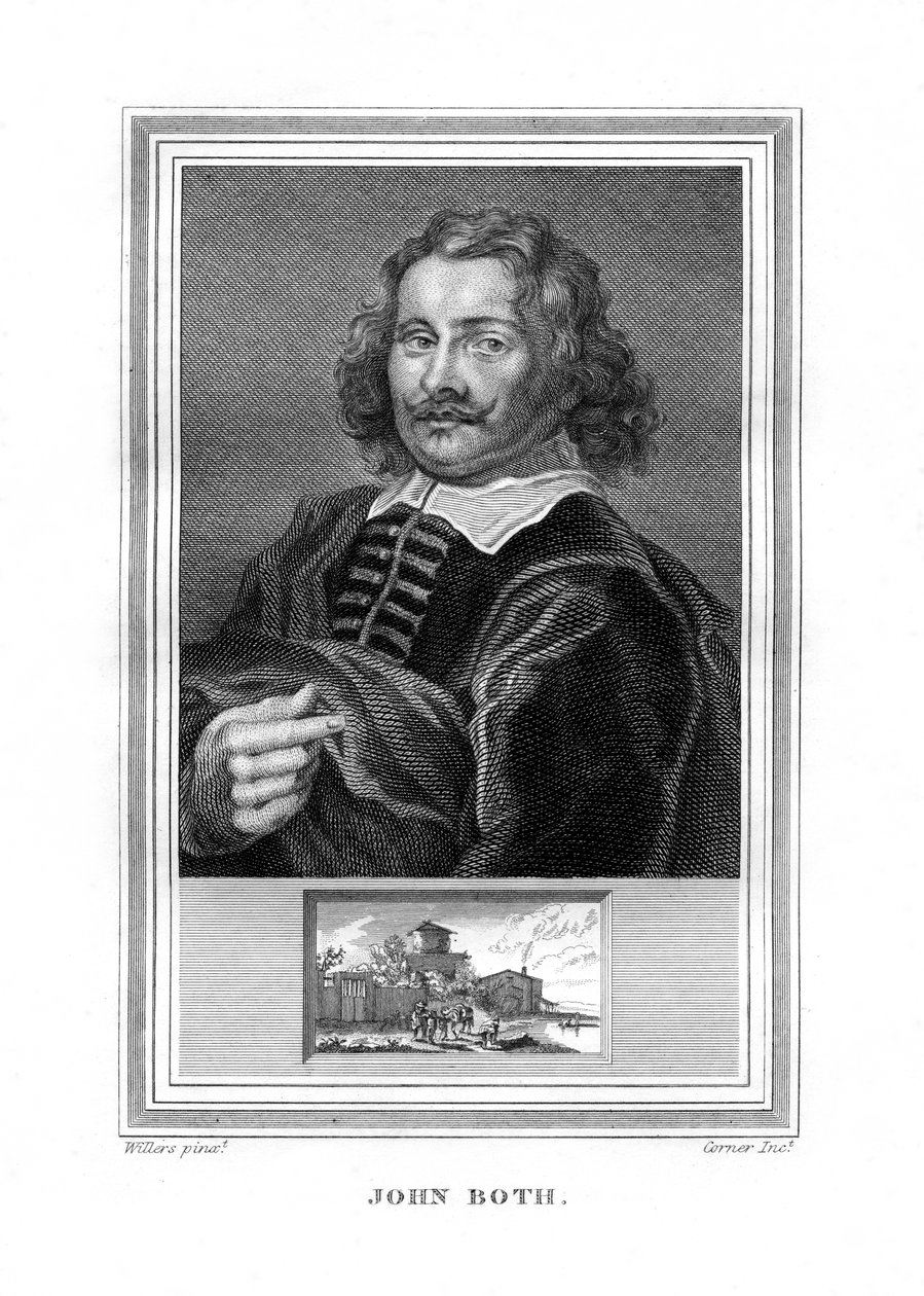 Jan Dirksz Both, hollandsk barokmaler, 1825. af John Corner