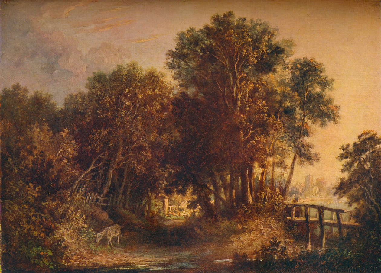 A Wooded Lane, c1790 af John Crome