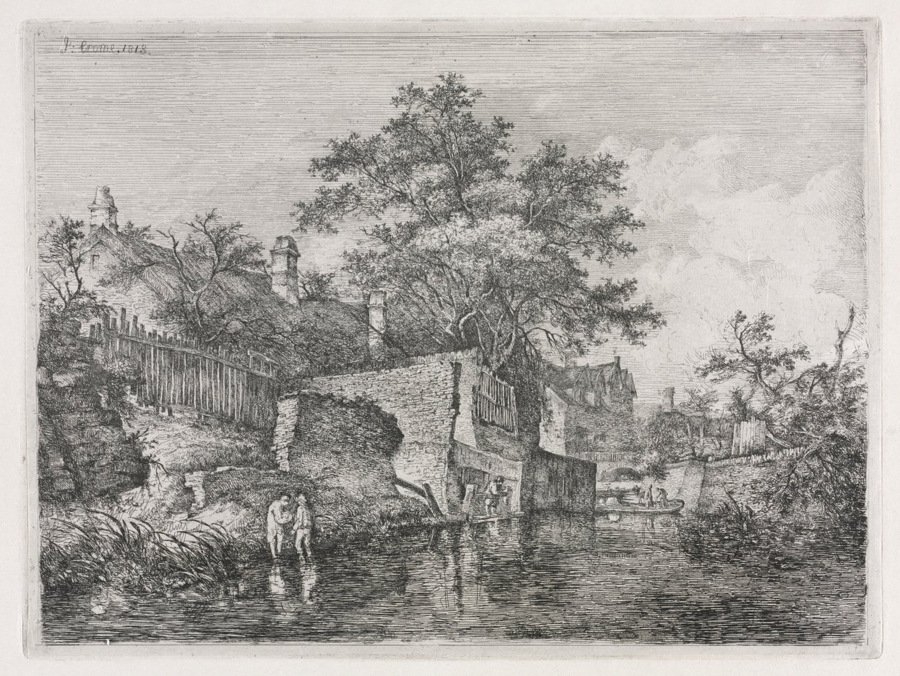 Forsiden af de nye møller, 1813. af John Crome